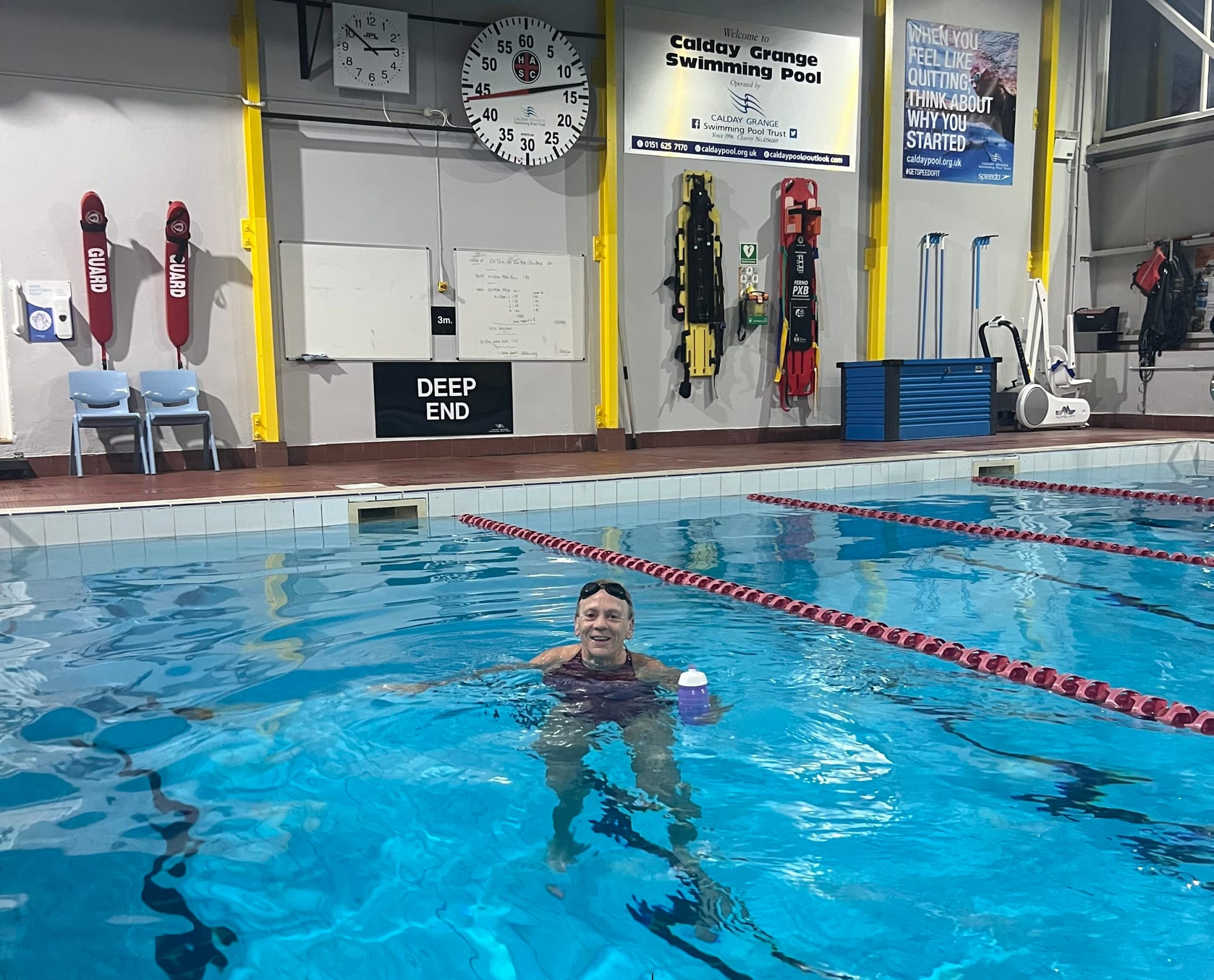 Calday Pool swimathon raises thousands for upgrade