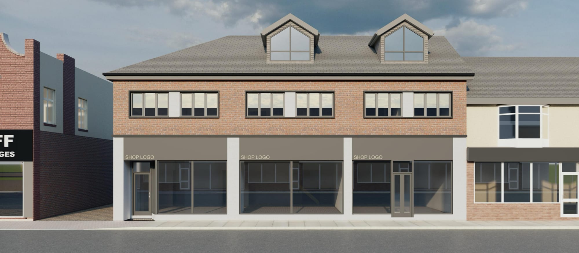 Plan to create six apartments above shops in Hoylake