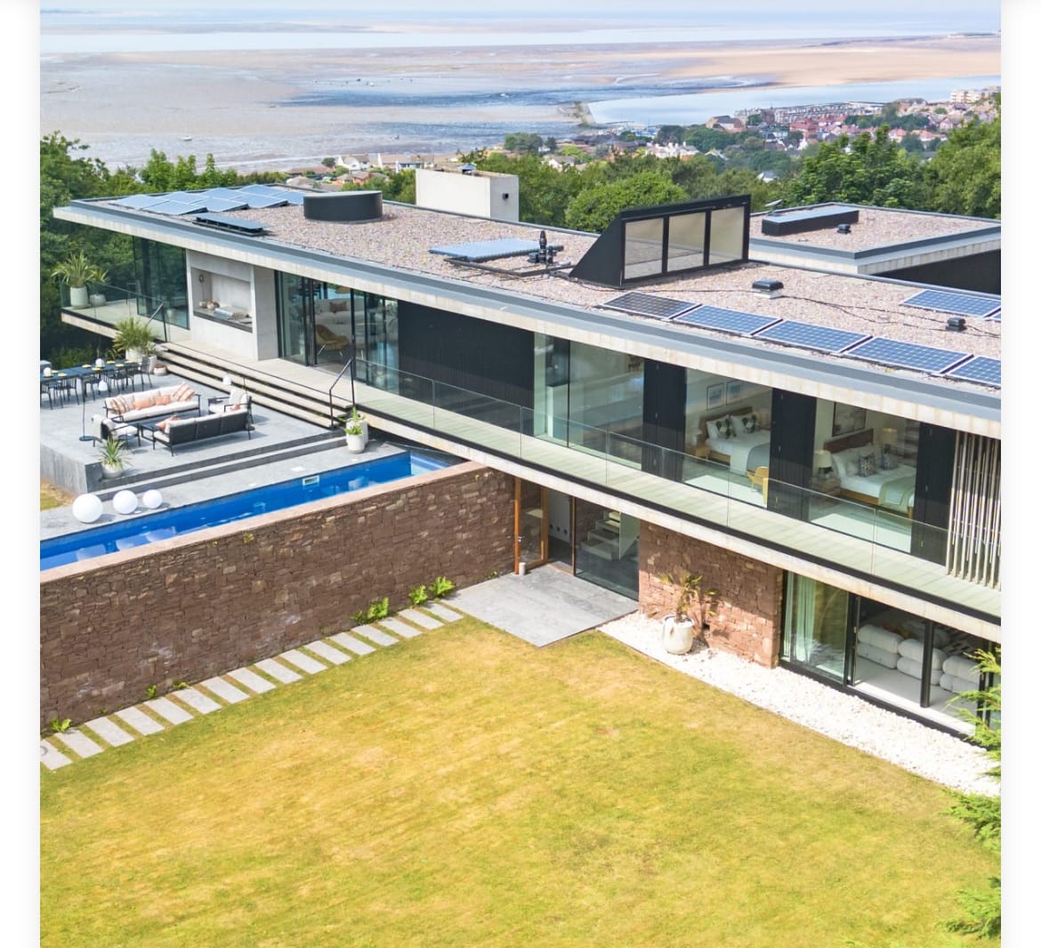 Prize draw 'Hollywood' home in Caldy up for sale