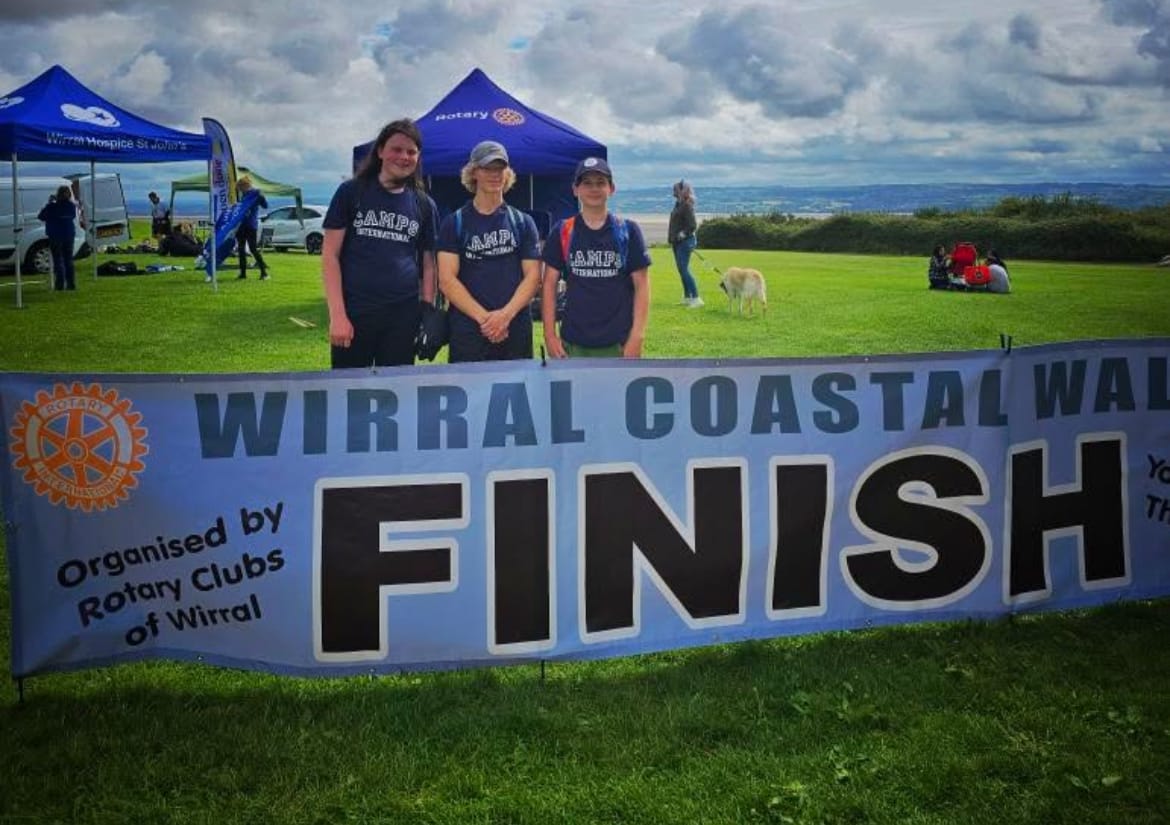 School pupils help clean up Wirral during coastal walk