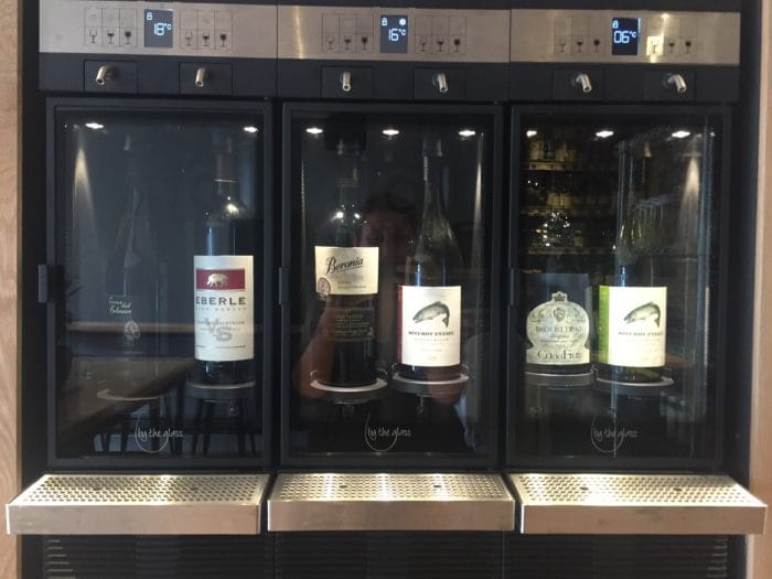 State of the art wine vending machine