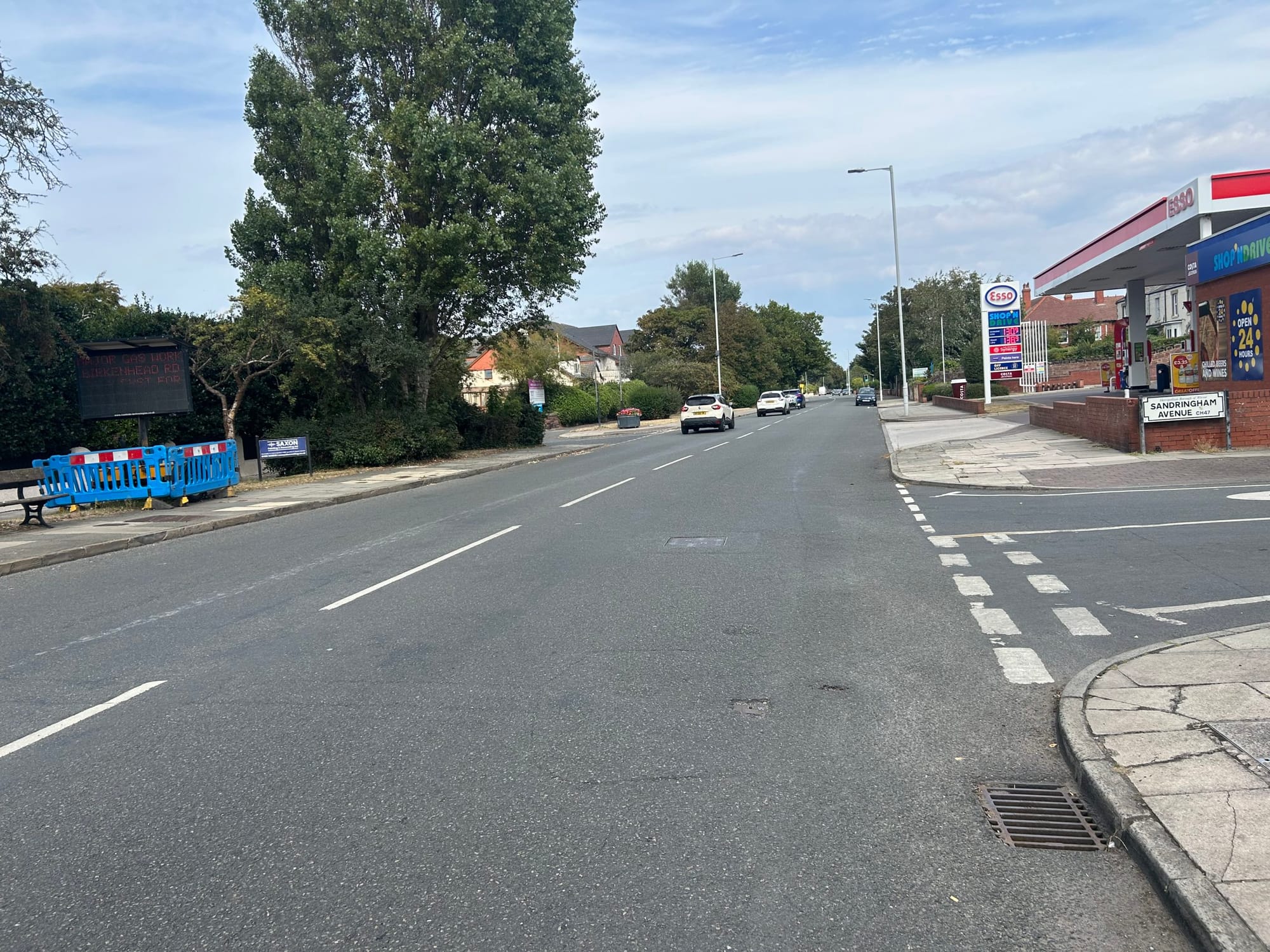 Gas pipe work set to cause delays in Meols