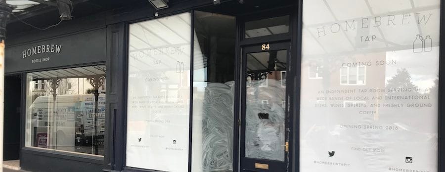 Home Brew bottle shop expands with new tap room