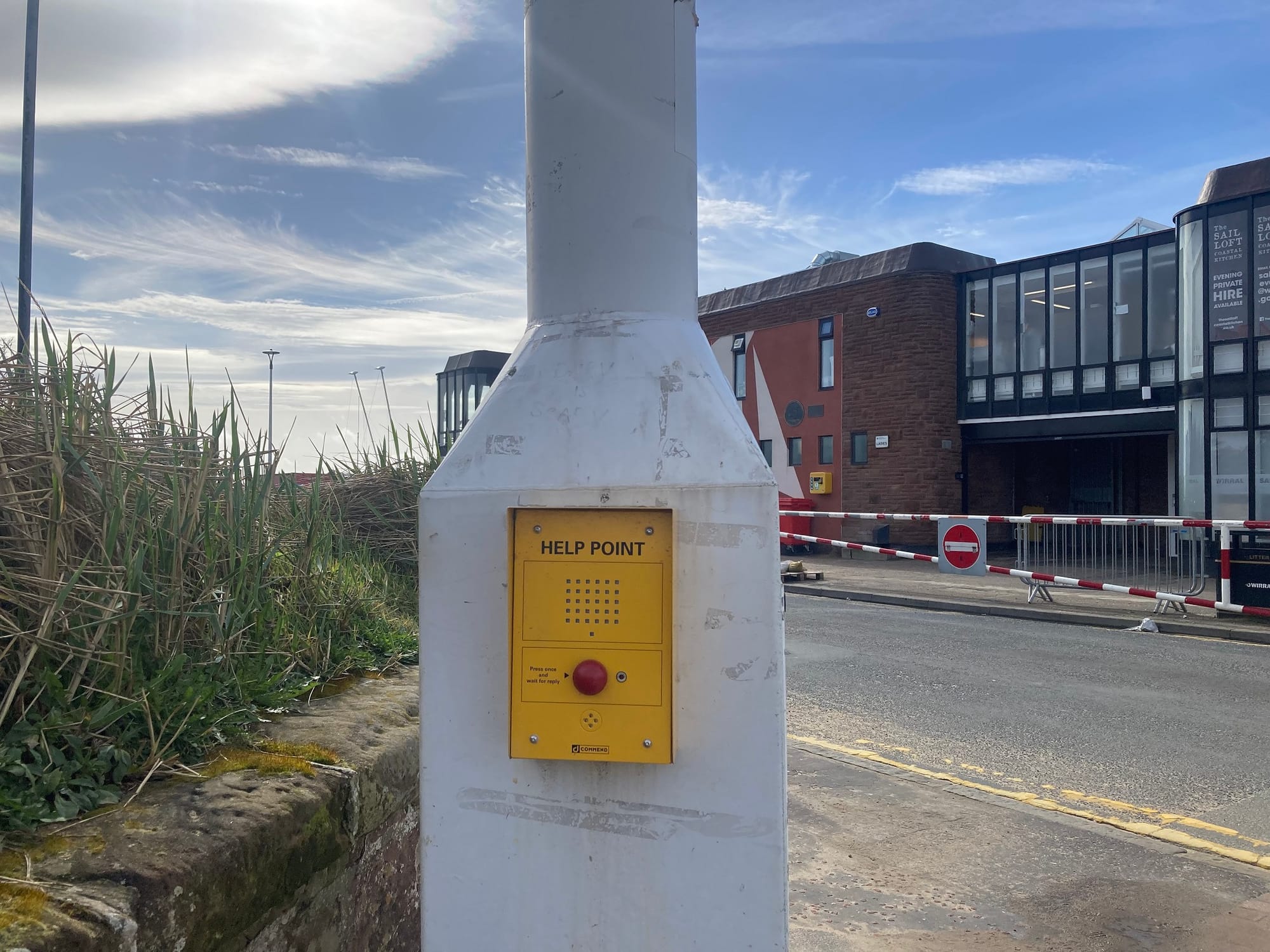 Emergency contact points installed