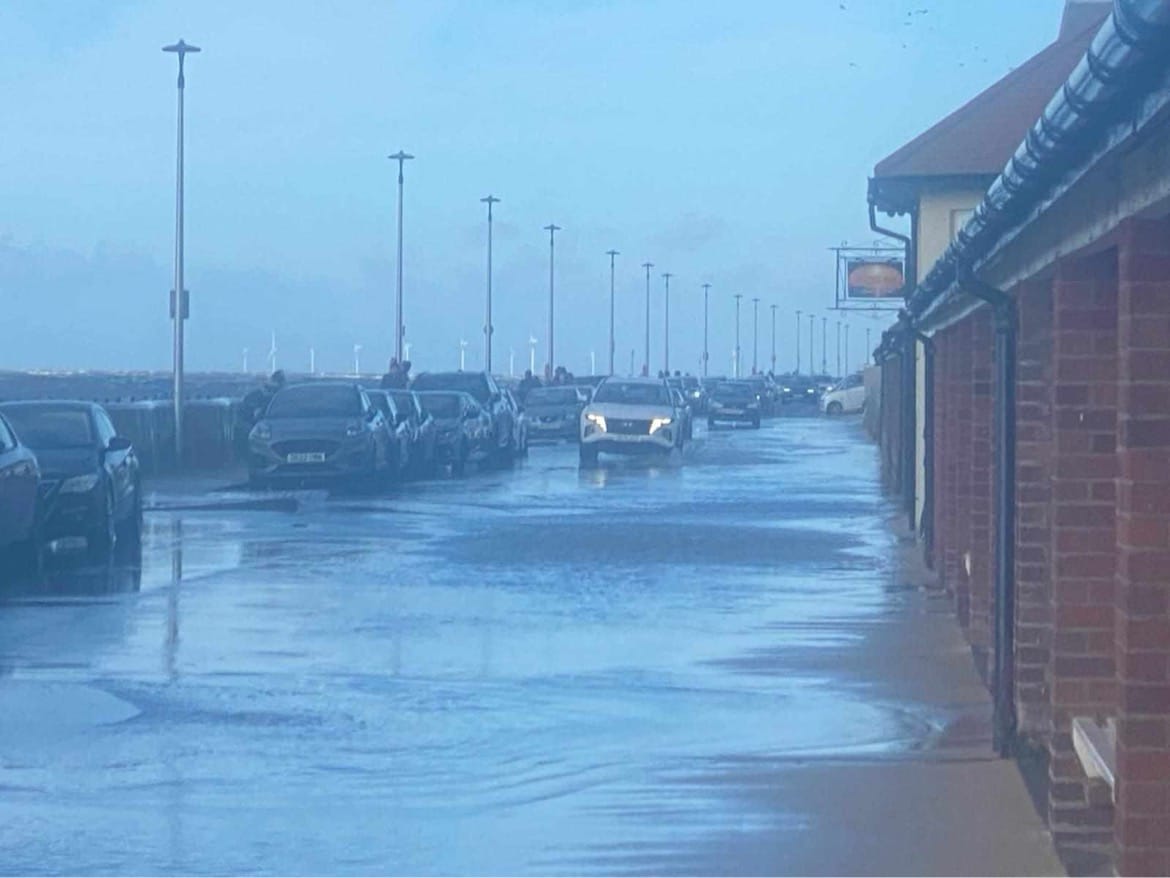 West Kirby prepares for Storm Darragh