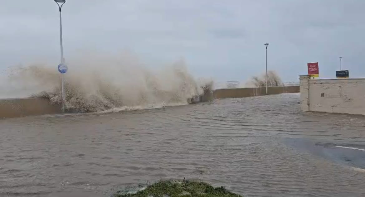 RNLI rescue Tanskey's staff as storm batters West Kirby