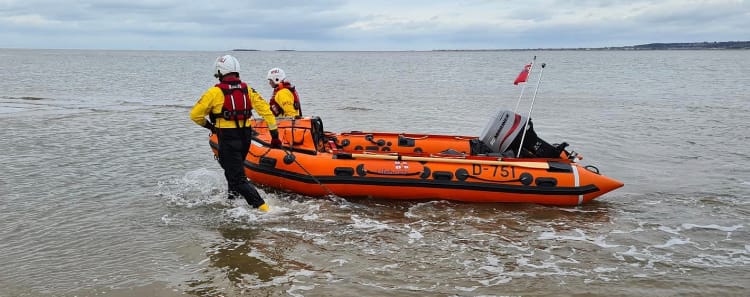 High tide leads to busy day for lifeboat crew