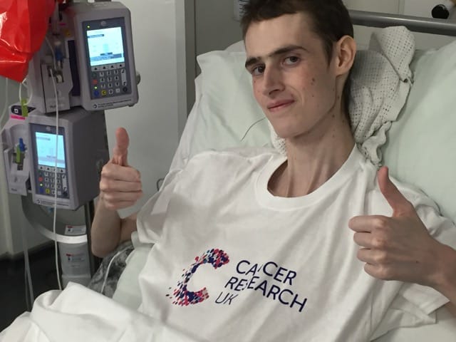 Jack Hussey in hospital