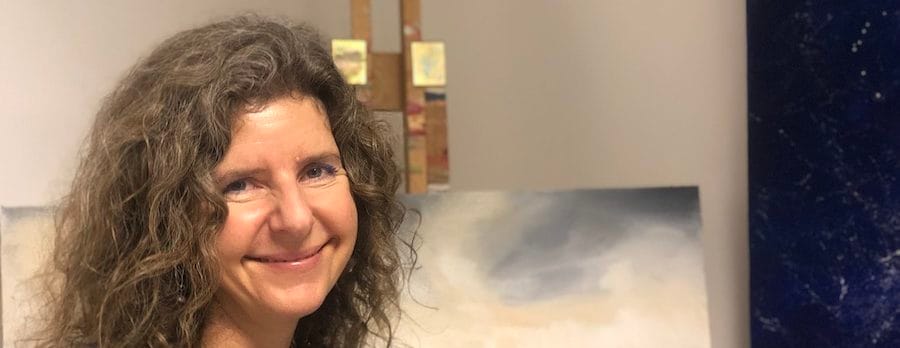 Local artist celebrates ten year anniversary in "St Ives of the North"