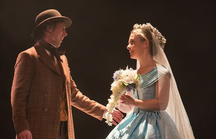 John Nicholson and Emma Fielding in Madame Bovary. Picture: Jonathan Keenan