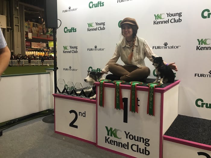 Maisie and Sophie Crufts