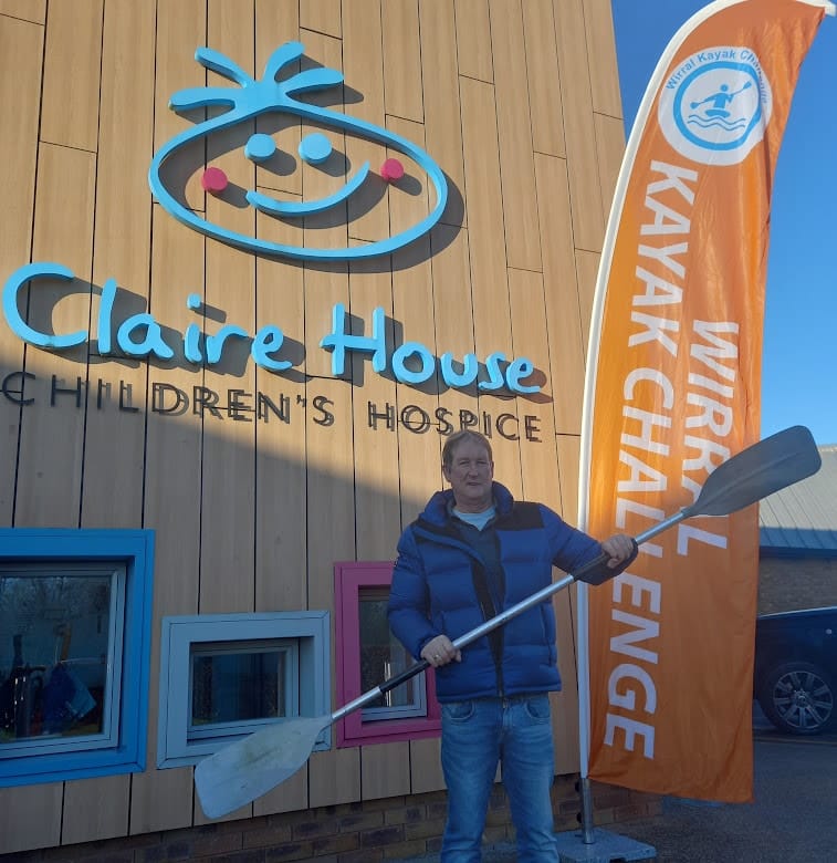 Kayakers raise ‘oarsome’ amount for Claire House
