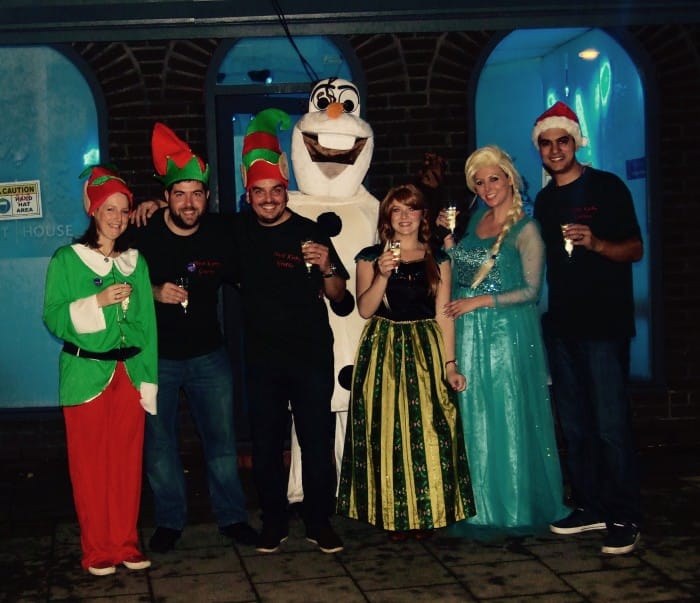 Not your typical accountants - GRC Accountants open a grotto in their office for Christmas