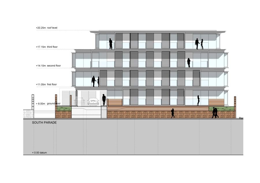 South Parade development in West Kirby