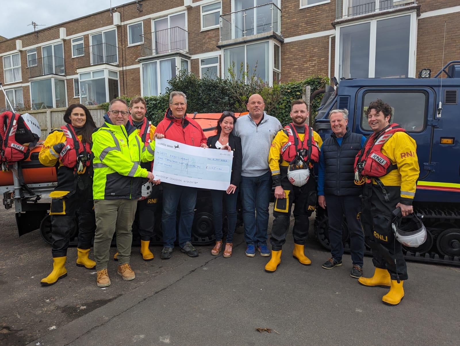 Sailing boat association raises funds for West Kirby RNLI