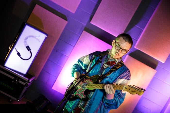 Lumen recording Merseyrail Soundstation Podcast