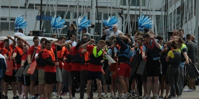 Party Paraphernalia's creations at the annual dragon boat race