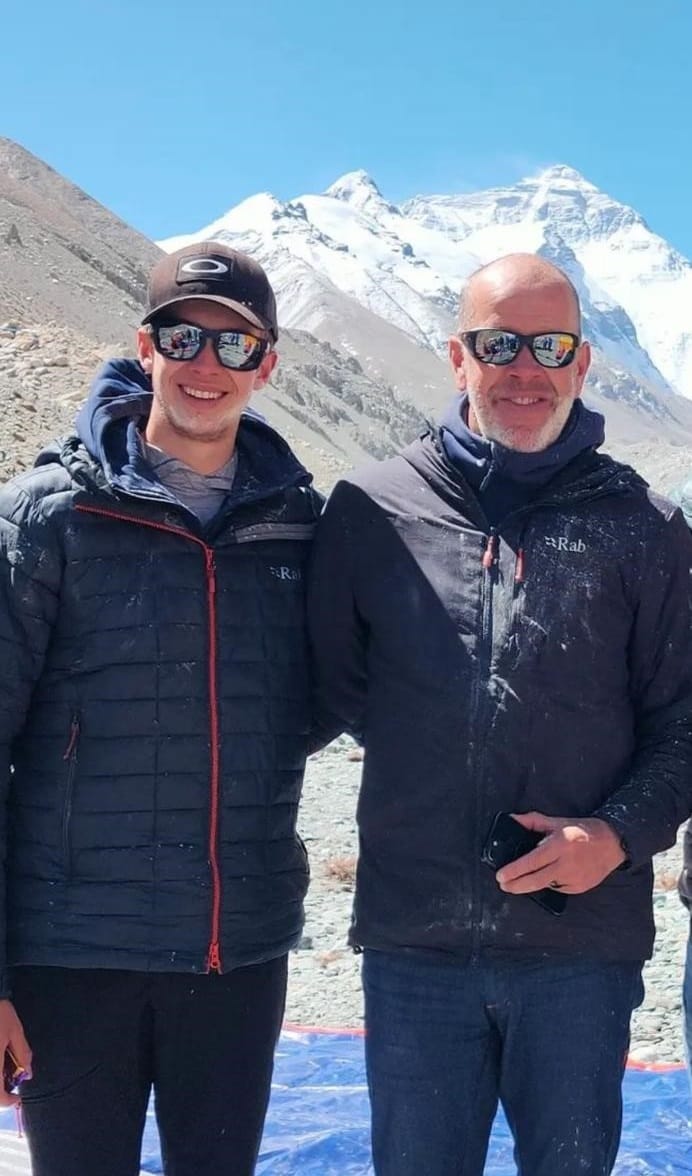 Father and son's charity mountain climb in aid of dementia charity