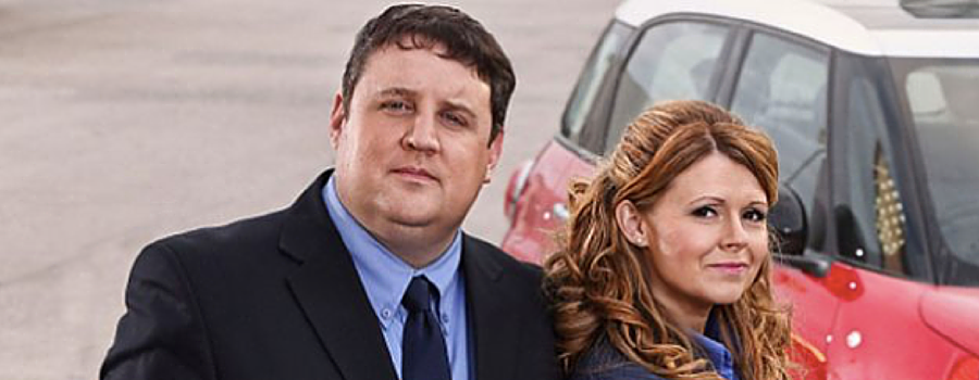Peter Kay's Car Share filming in West Kirby today