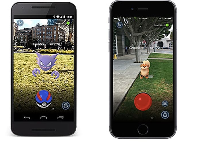 Pokemon Go characters