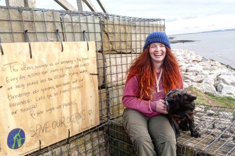 Young lifeguard calls for cleaner beaches