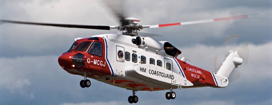 Rescue helicopter takes part in exercise with West Kirby lifeboat