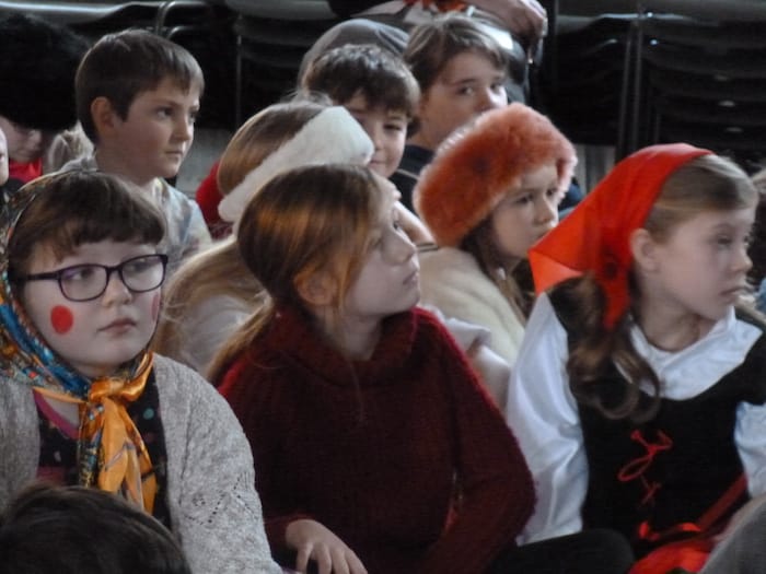 Russian-themed Valentine's Day at Avalon School