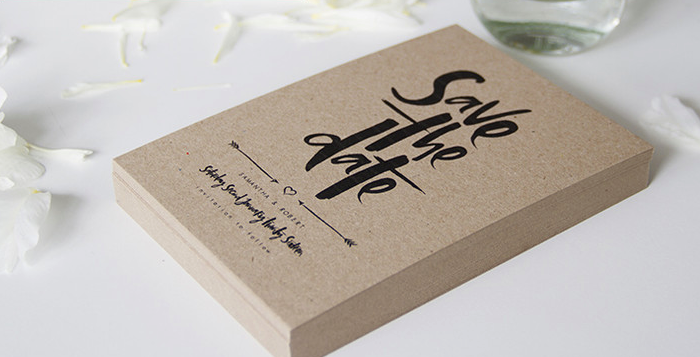 Wedding stationery from Too Wordy