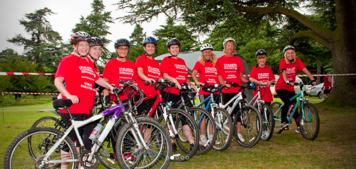 Participants in a previous Wirral Bikeathon