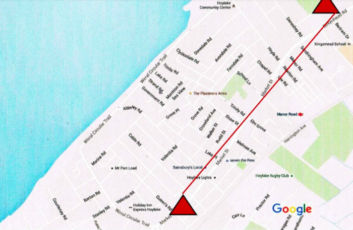 Map of Carnival Parade route