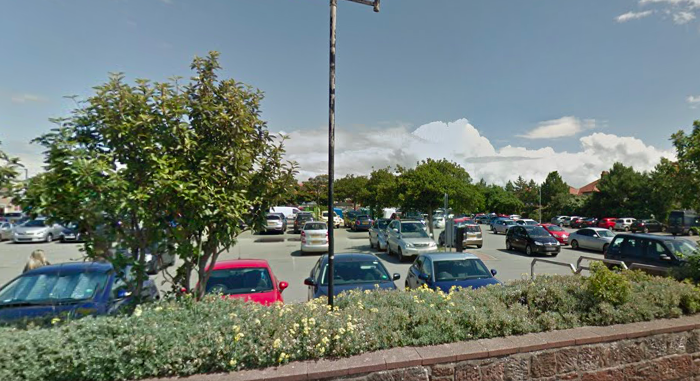 Council car park on Dee Lane