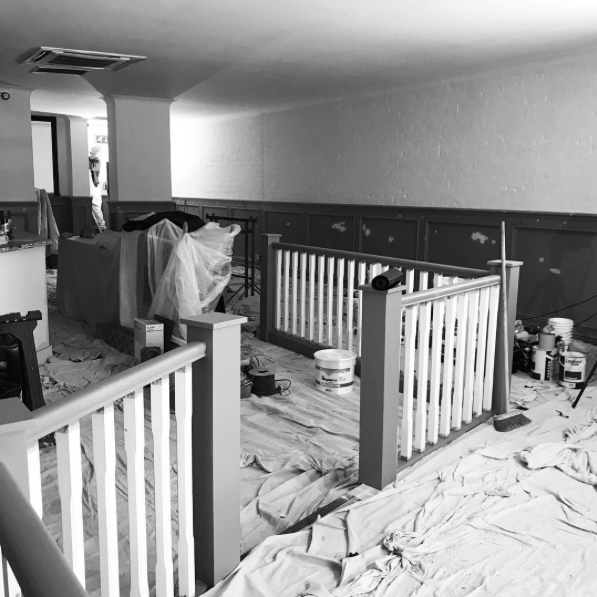 Work in progress at the new, The Tapas Kitchen