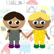 Cath and Ed, the cathedral sleep out characters