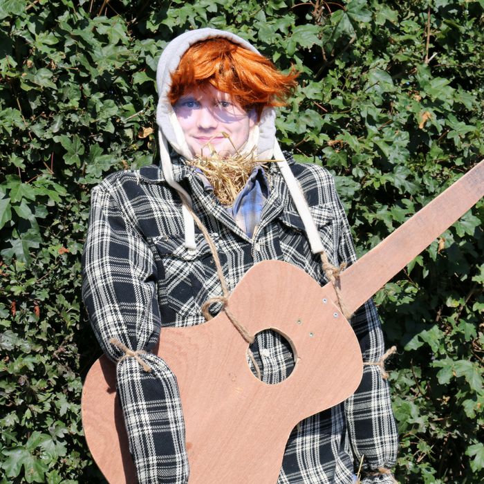 Ed Shear-an scarecrow at Church Farm