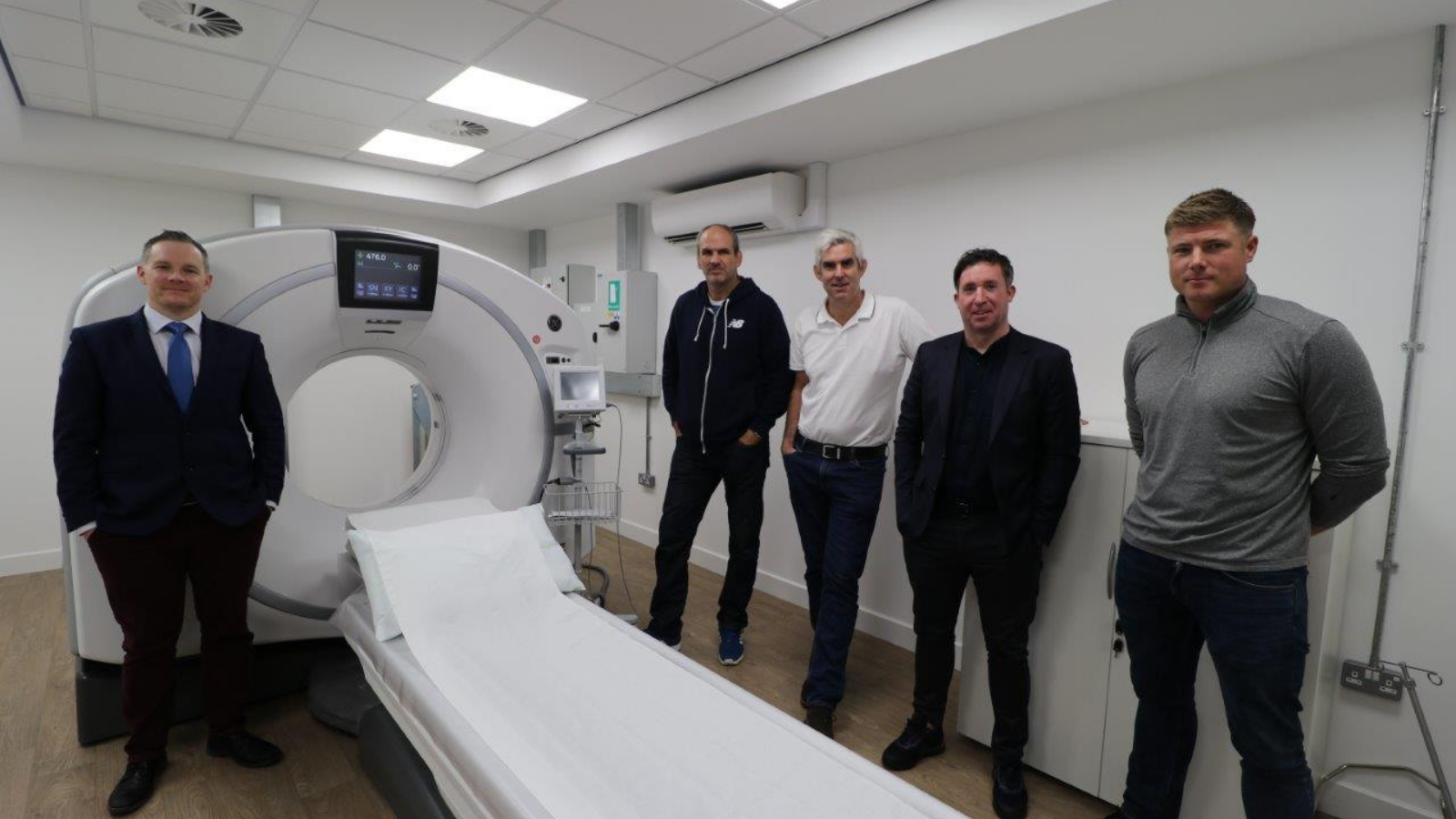 Local sports stars undergo cardiac screening on World Heart Day