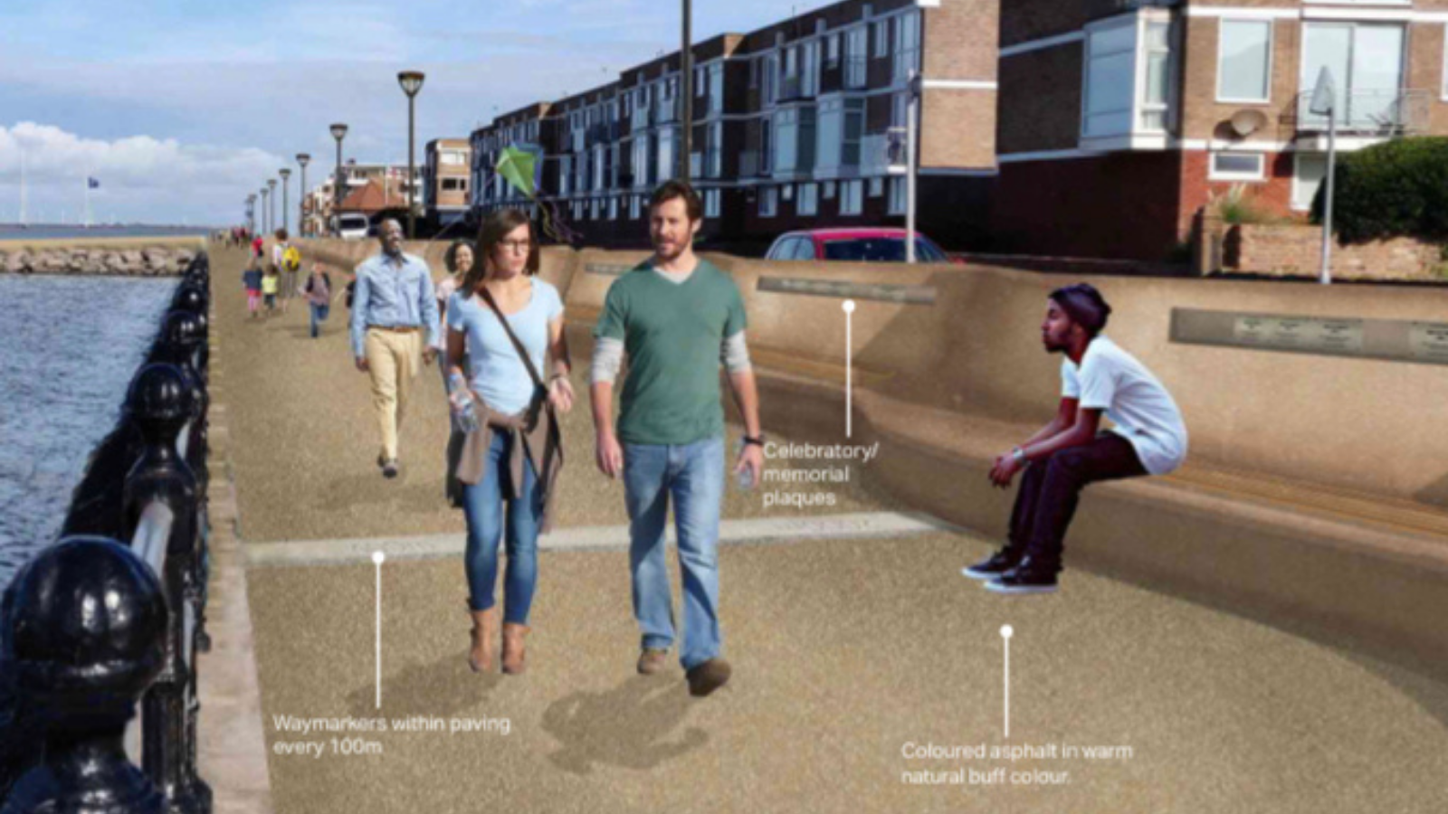 West Kirby flood wall piling to begin