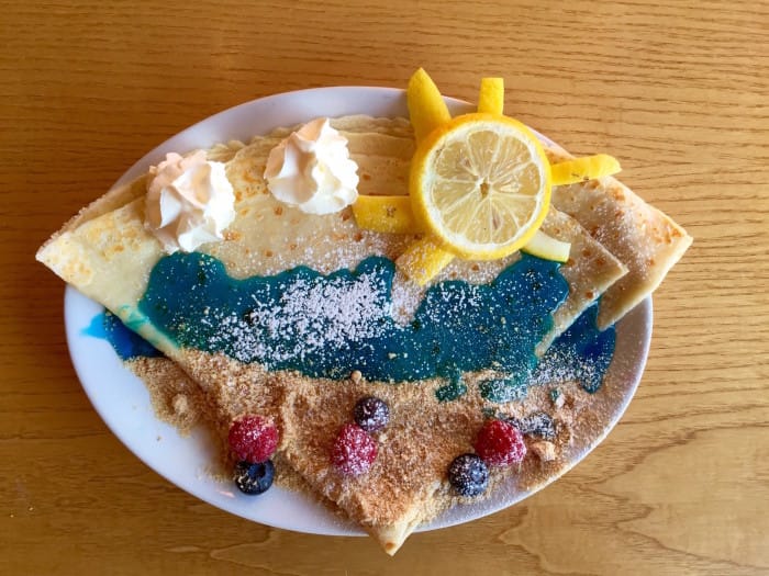 West Kirby Beach pancake