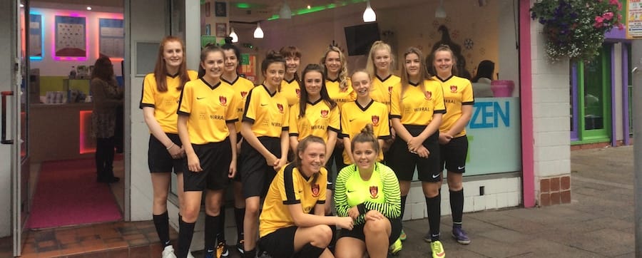 West Kirby girls' football team get kit deal