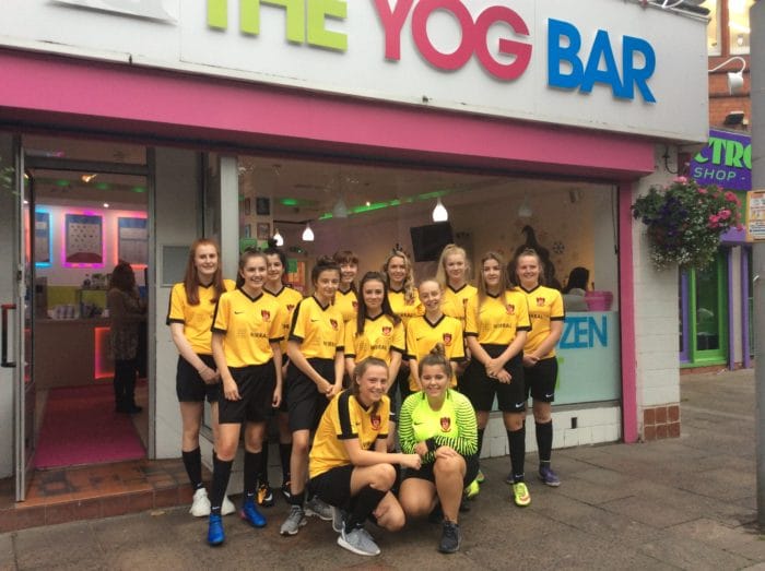 West Kirby Wasps team in new kit