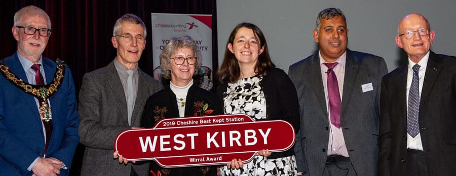 West Kirby & Hoylake stations scoop Cheshire Best Kept Stations Awards