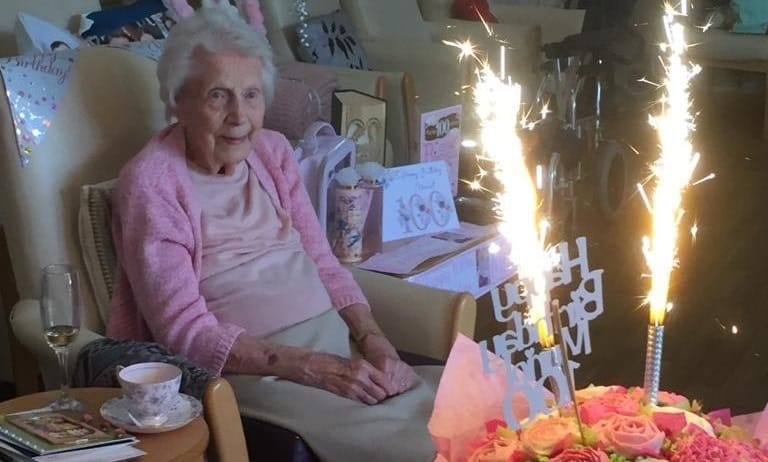 Muriel celebrates her centenary in style