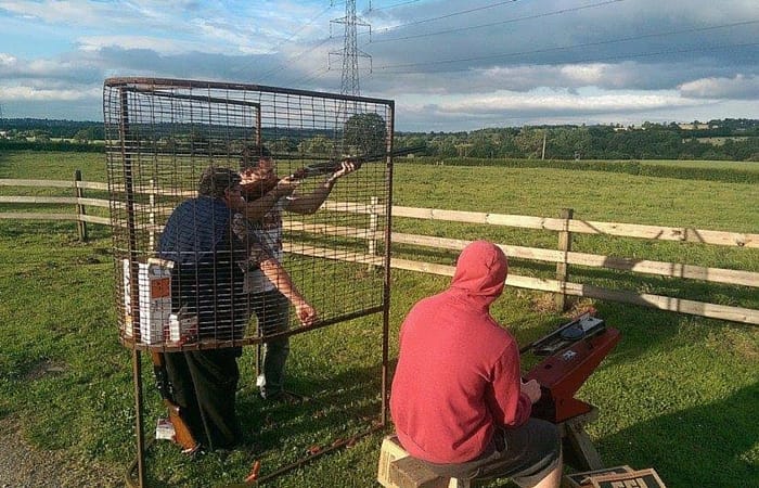 Hoylake and West Kirby Round Table members go clay pigeon shooting