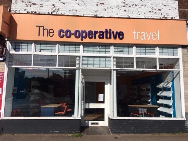Co-operative Travel in West Kirby shuts