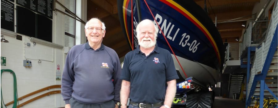 Lifeboat chairman steps down, to be replaced by another RNLI stalwart