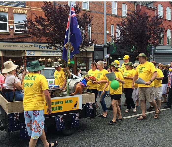 Festival of Firsts parade