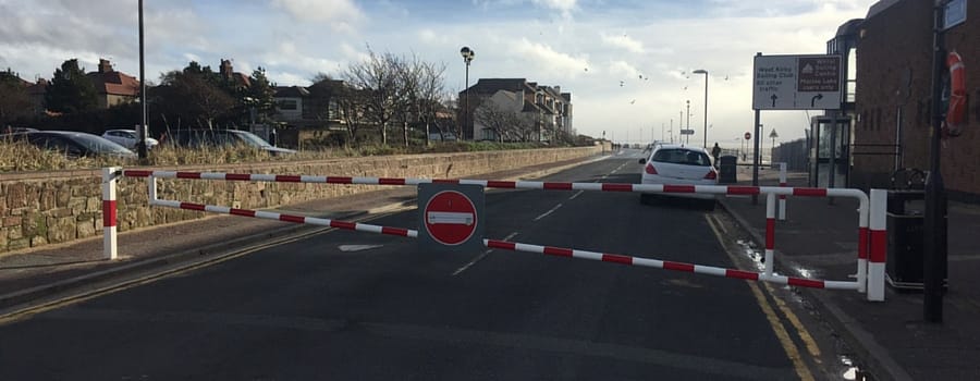 Storm Jonas batters West Kirby