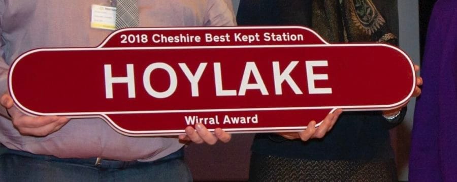 Hoylake railway station scoops Best Kept Station award