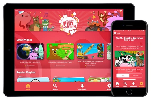 The new Toddler Fun Learning App