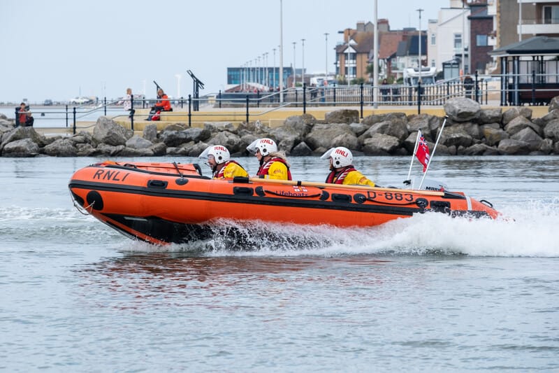 Join West Kirby RNLI for a safety demonstration on World Drowning Prevention Day
