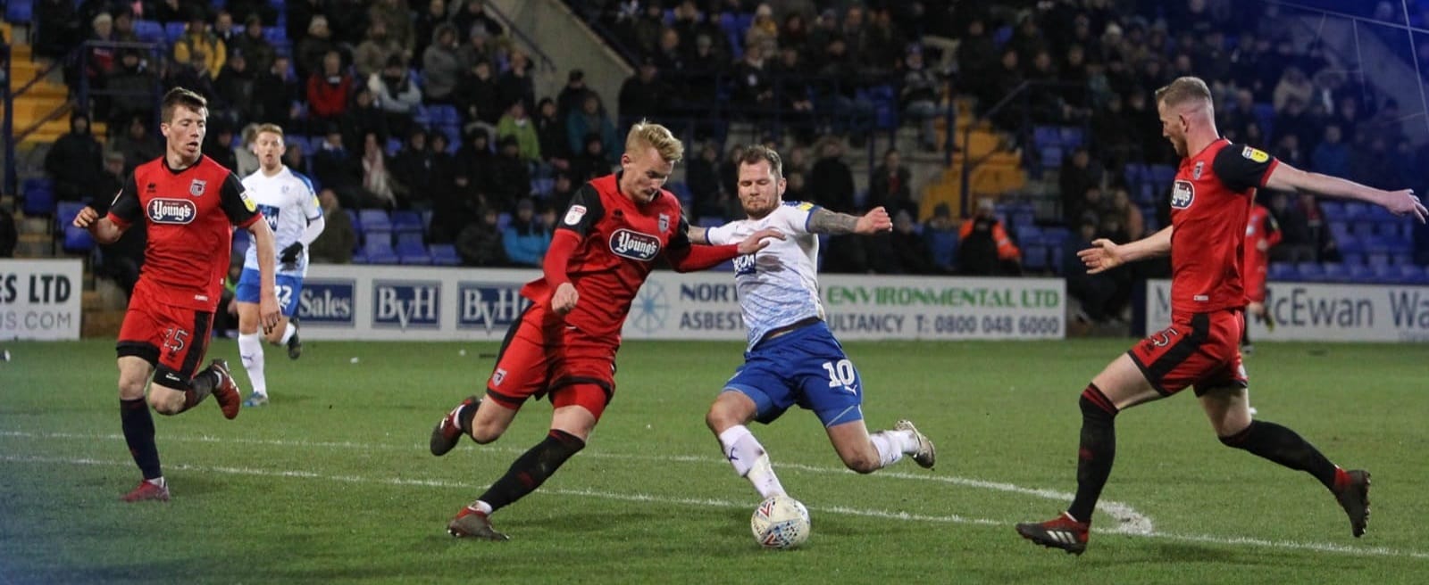 Grimsby blown away by Tranmere at Prenton Park